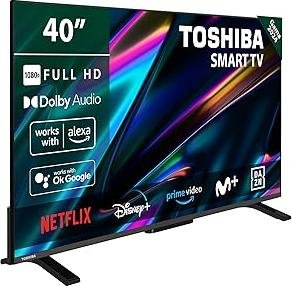 ¡Increíble oferta exclusiva! Televisor Toshiba de 40 FHD con HDR y asistente de voz: ¡Ahora a mitad de precio!