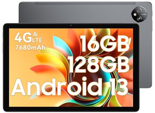 ¡La mejor tablet 4G LTE Blackview de 10,1 con 128GB y Android 13 a un precio inigualable!