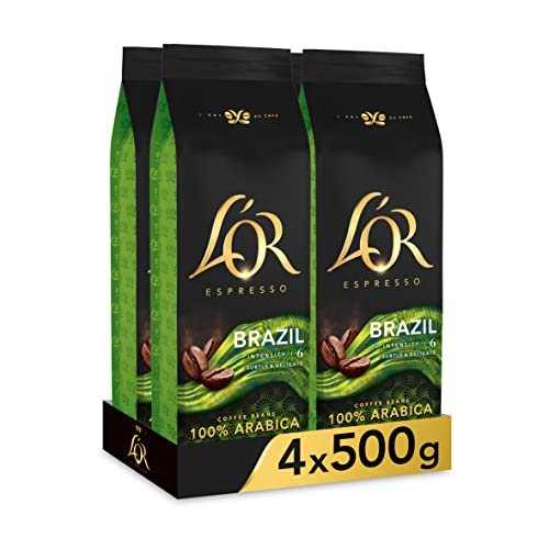 ¡Aprovecha el descuento fabuloso en el pack de café L’OR Espresso Brazil de 500g cada uno!