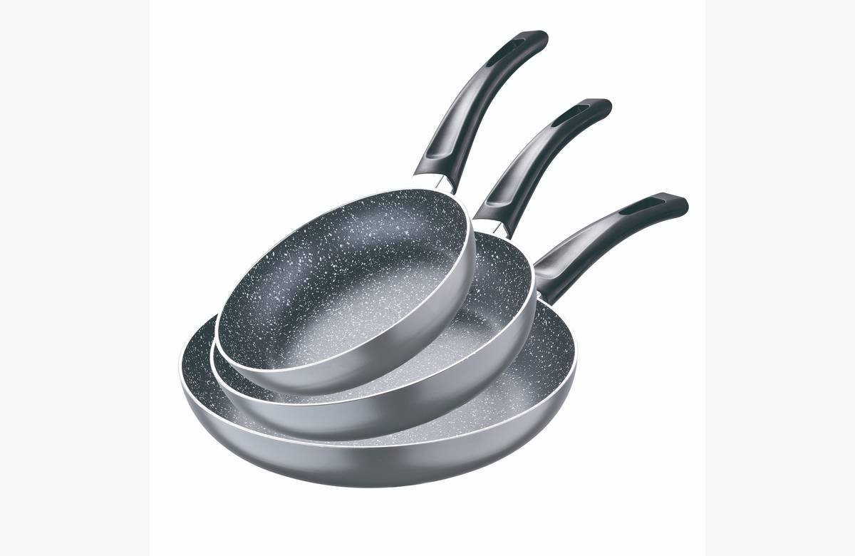 ¡Aprovecha esta increíble oferta en un set de sartenes San Ignacio de aluminio prensado!