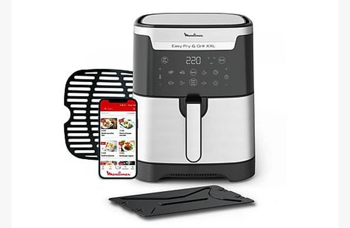 ¡Increíble oferta! Ahorra en grande con la Freidora de aire – Moulinex Easy Fry & Grill XXL de 6.5L y sus 16 funciones de cocina.