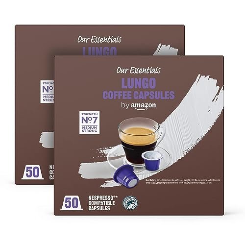 ¡Ahorra al máximo en el pack de 100 cápsulas Amazon Café Lungo para Nespresso!