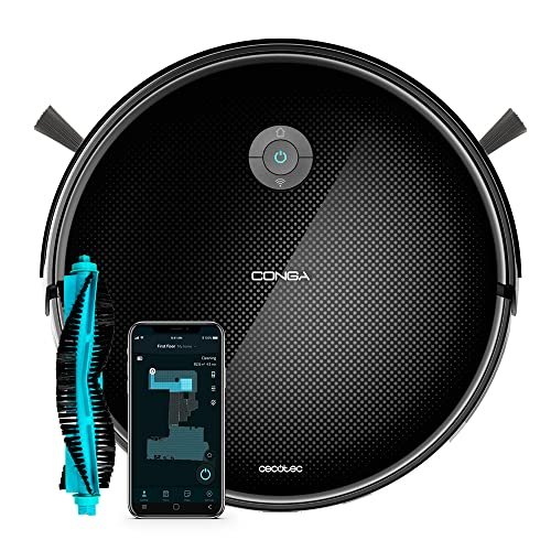 La mejor oferta del año en el robot aspirador Conga 2299 Inertial Genesis de 2100Pa con depósito mixto.