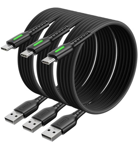 ¡No te quedes sin este pack de 3 cables de carga Iniu USB rápidos!