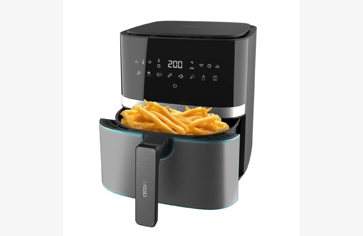 ¡Ahorra dinero y come saludable con la freidora sin aceite Cecofry Full Inox 5500 Pro!