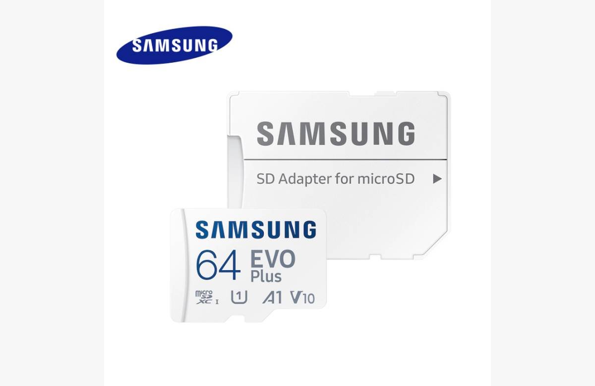 ¡Ahorra al máximo en la tarjeta de memoria Samsung EVO PLUS Clase 10 con adaptador!