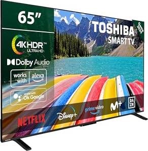 ¡Adquiere ya el televisor Toshiba de 65 UHD 4K HDR10 con Dolby Audio al mejor precio del mercado!