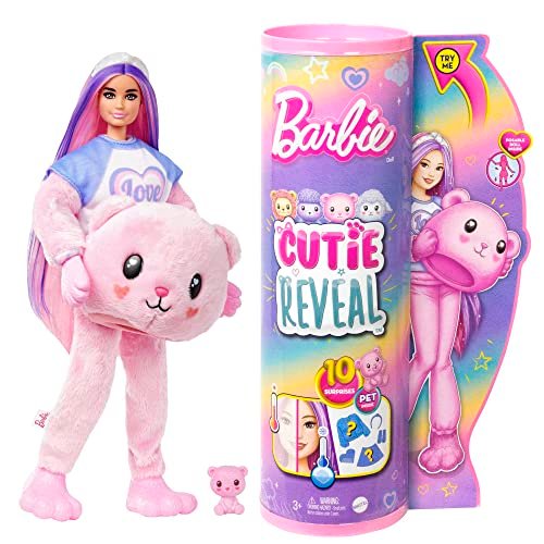 ¡Descubre el irresistible chollo para la Barbie Cutie Reveal con disfraz y accesorios!