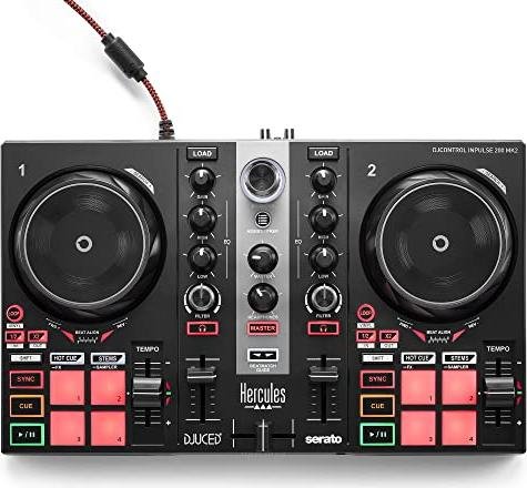 ¡Ahorra en grande en el controlador de DJ Hercules Inpulse 200 con Software Serato DJ Lite y DJUCED!