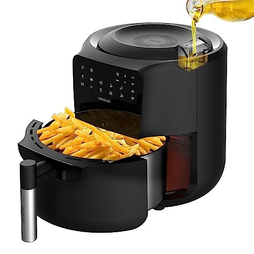 ¡Ahorra dinero y disfruta de alimentos más saludables con esta freidora de aire Cecotec de 5,5L!