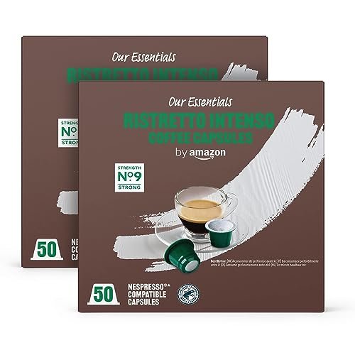 ¡Ahorra al máximo en el maxi pack de 100 cápsulas de café Ristretto Intenso para Nespresso!