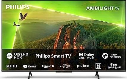 ¡Aprovecha antes de que se agoten! Televisor Philips Ambilight 50 UHD 4K con HDR10+ y Altavoces 20W Dolby Atmos en oferta por tiempo limitado