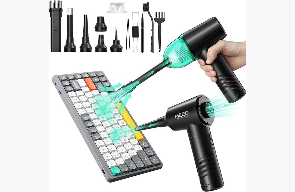 ¡Dale vida a tu hogar con descuento del 40% en el Soplador de Polvo Eléctrico y Aspirador 2 en 1!