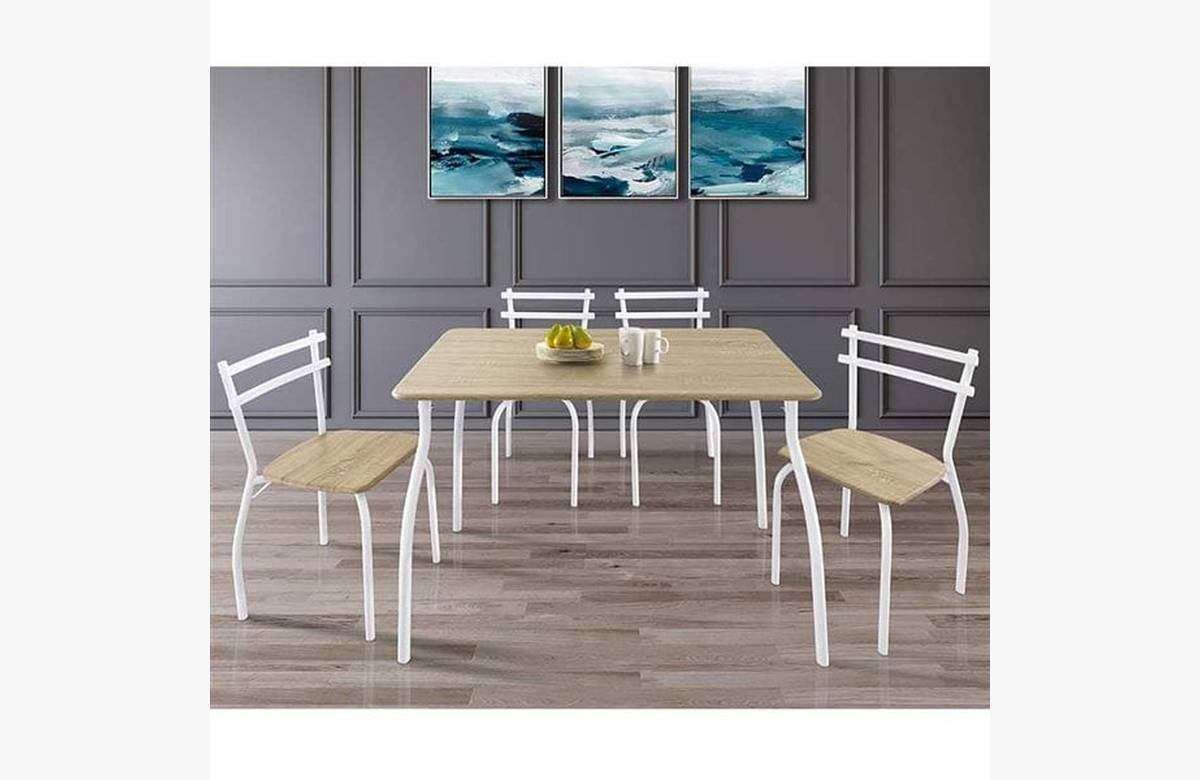 ¡No dejes escapar esta increíble oferta! Conjunto Cook mesa + 4 sillas al mejor precio