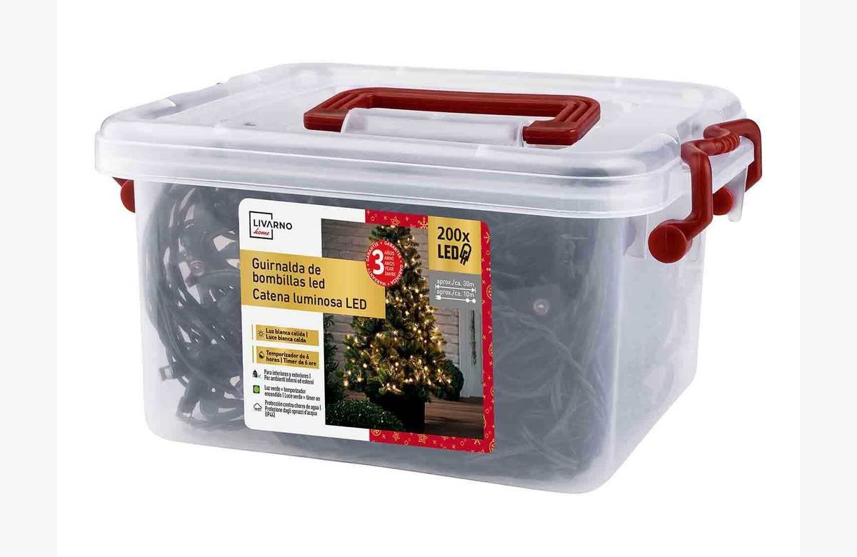 ¡No te pierdas esta oferta única! Guirnalda de bombillas 200 LED a precio irresistible.
