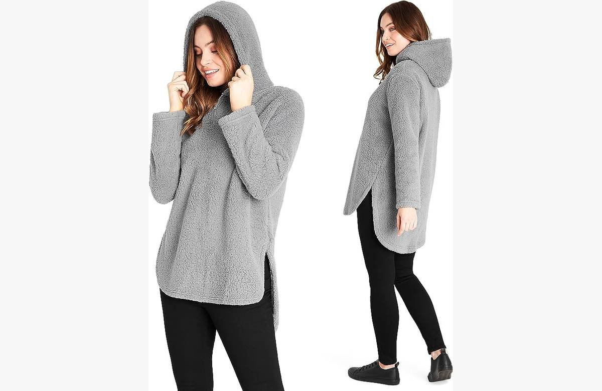 ¡Sudadera de peluche de moda con descuento exclusivo en CityComfort ahora mismo!