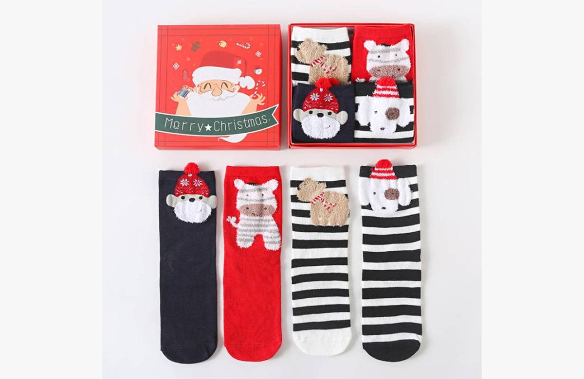 ¡Celebra la Navidad con estilo! Calcetines navideños para mujer con diseños divertidos y una oferta irresistible