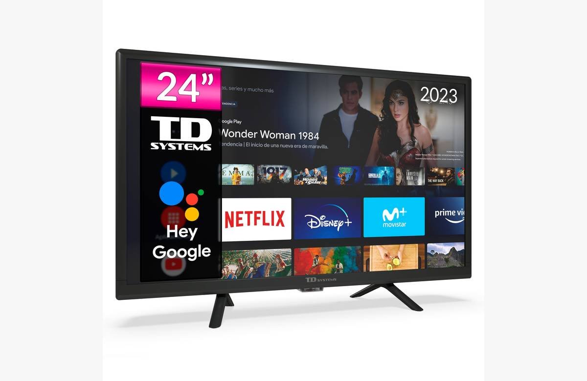 ¡Domina tu Smart TV sin mover un dedo! Ofertón en la Smart TV Hey Google Official Assistant con Android 11 de TD Systems