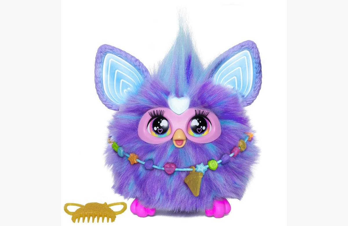 ¡Consigue tu Furby interactivo morado en español a un precio irresistible!