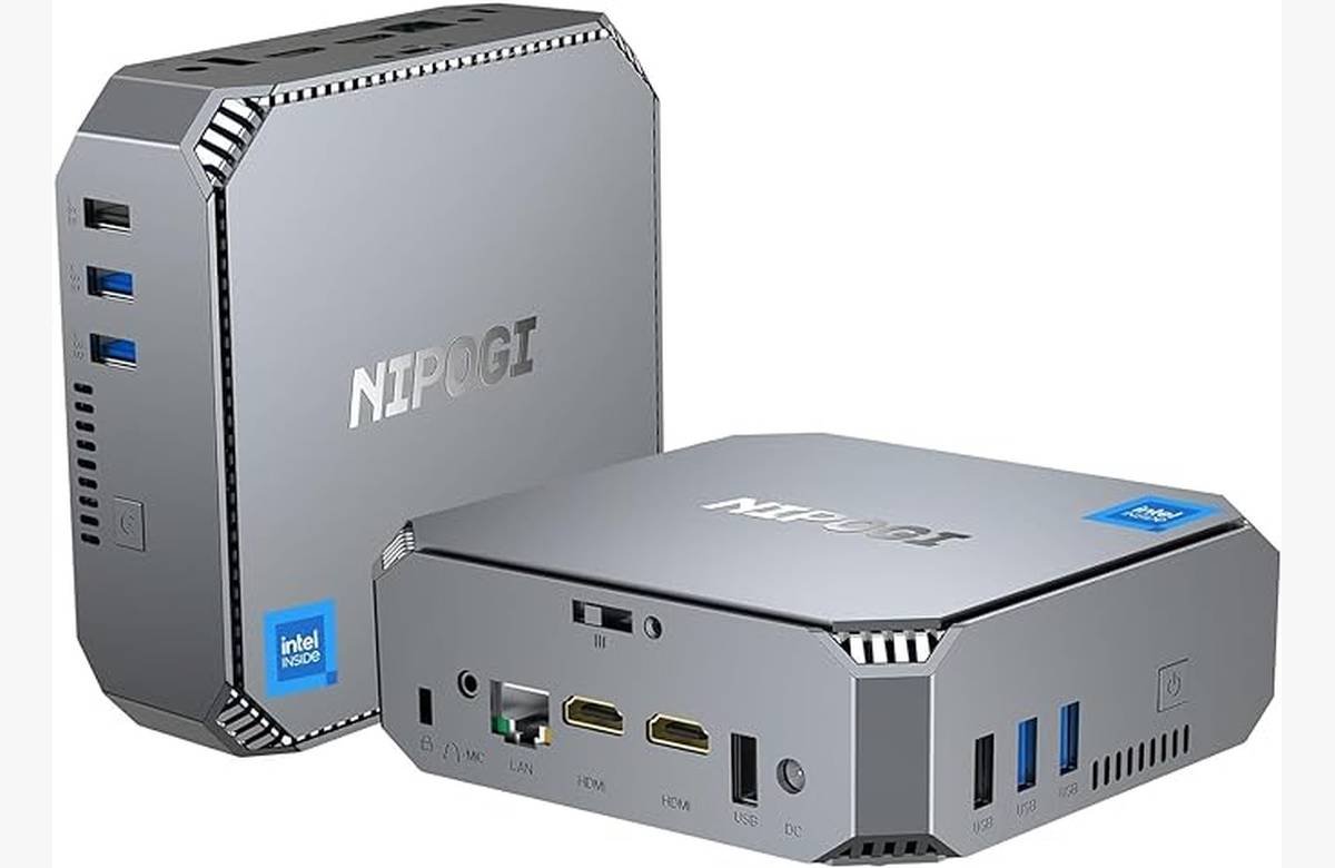 ¡Ahorra un 42% en la increíble Mini PC NiPoGi 1024GB! ¡Cupón + web!
