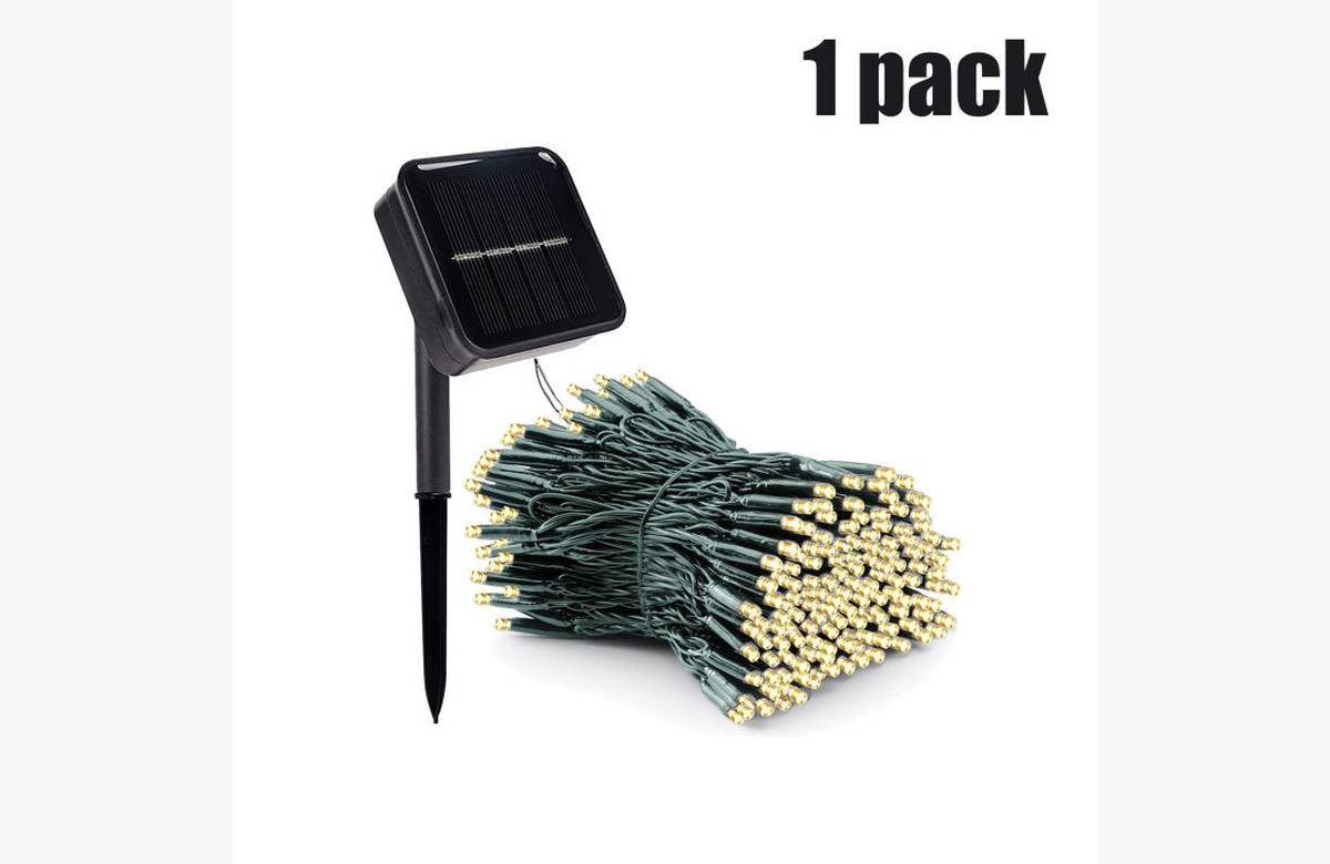 ¡Ahorra al máximo y crea un ambiente mágico con nuestras guirnaldas solares para exteriores!