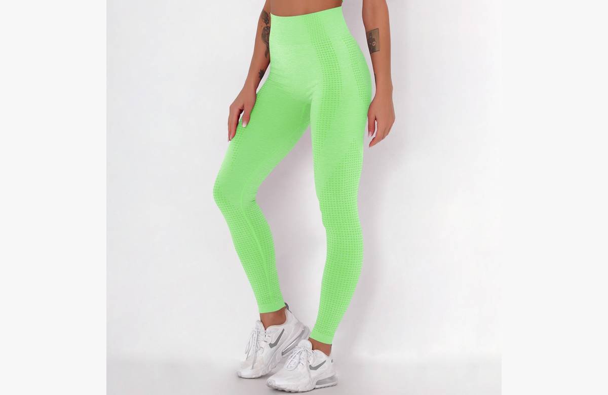 Descubre la maravilla de los Leggings deportivos de cintura alta ¡Aprovecha nuestra oferta de Mallas de Yoga sin costuras para mujer!