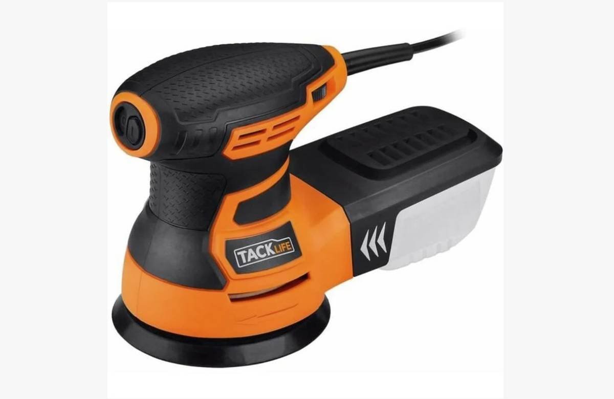 La mejor oferta en lijadoras orbitales de 5 pulgadas: 6 velocidades y papeles de lija incluidos