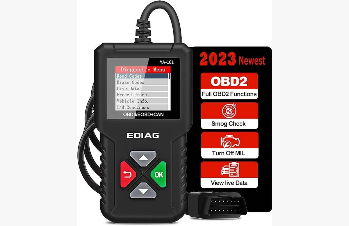¡Descuento del 40% en EDIAG Escáner de Coche YA101 OBD2! Cuida tu motor con este cupón exclusivo