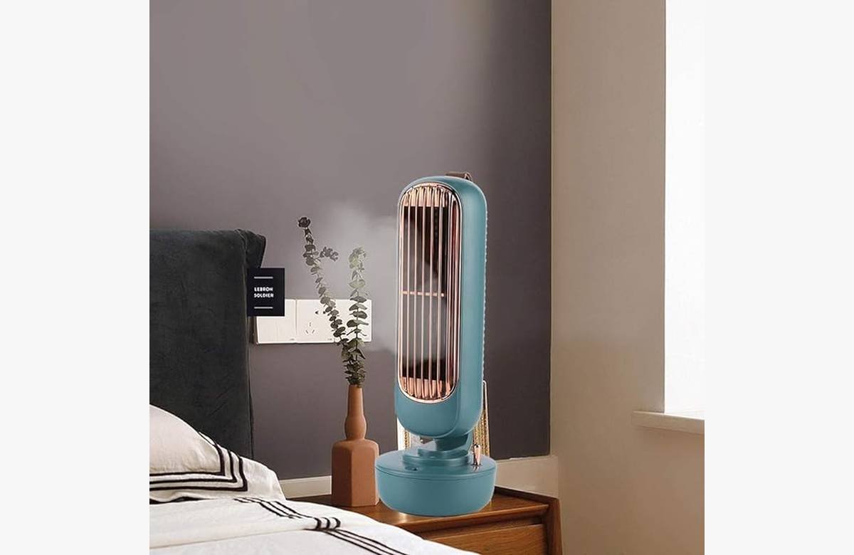 ¡Dale un toque retro y fresco a tu espacio con este ventilador de mesa vintage portátil! ¡Aprovecha esta oportunidad única!