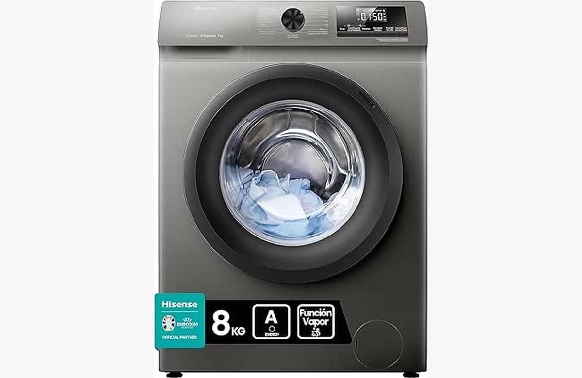 Lavadora Hisense WFQP8014EVMT: ¡La oportunidad perfecta para tener la mejor calidad al mejor precio!