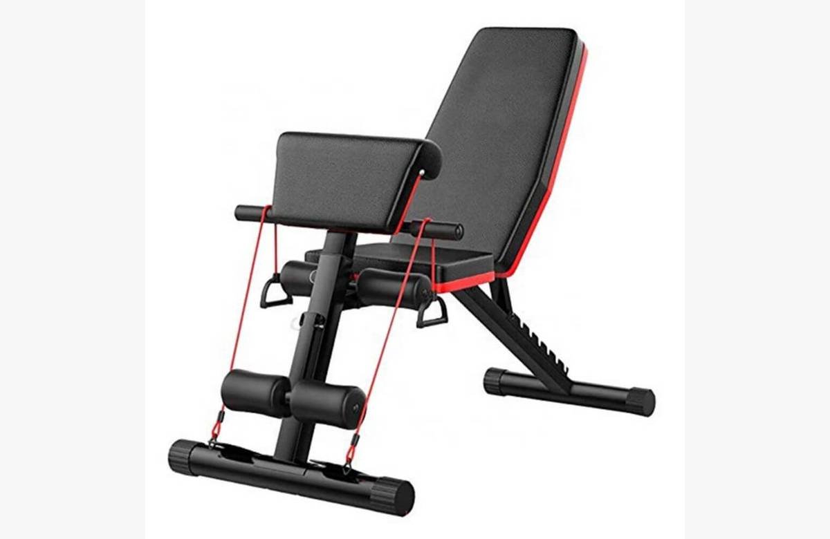 ¡Adquiere el banco de abdominales Fitness Tech y prepárate para un cambio radical!