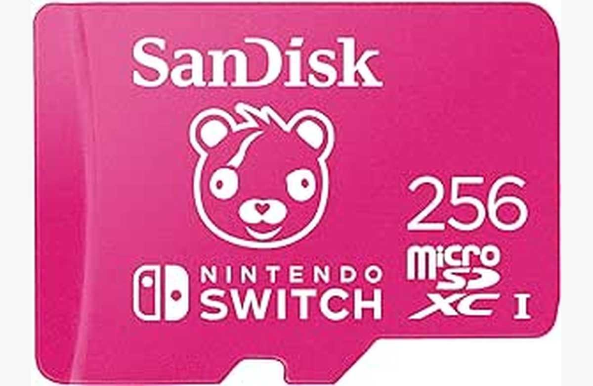 ¡Aumenta tu diversión al máximo! Tarjeta de memoria SanDisk 256GB con licencia oficial de Nintendo ¡Disponible ahora!