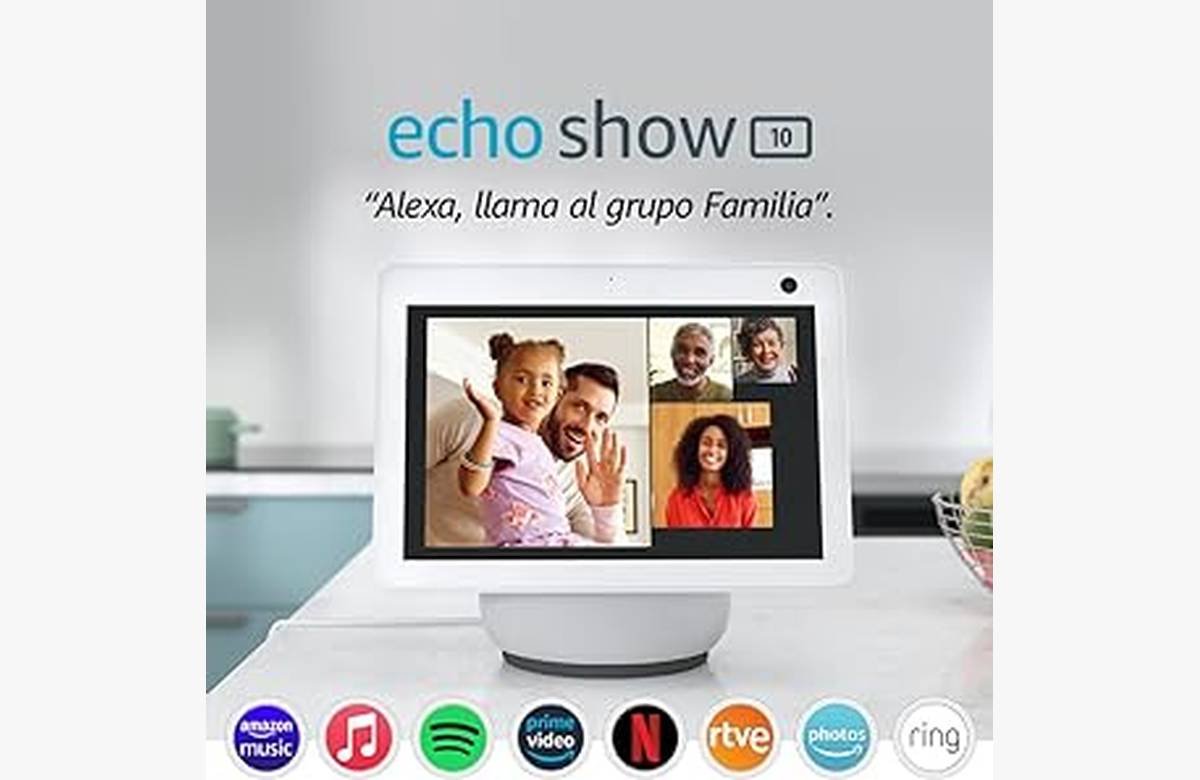 ¡No te pierdas la increíble oportunidad de adquirir el Echo Show 10 3.ª generación con pantalla inteligente y movimiento!