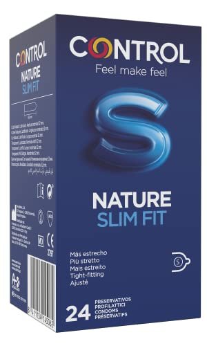¡Protección sin igual! ¡Aprovecha el increíble descuento en la caja de 24 preservativos Control Nature Slim Fit ahora mismo!