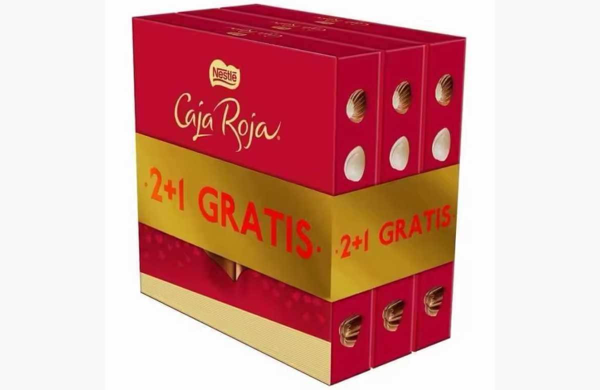 ¡La oferta del año! Caja Roja Nestle – ¡3x100g al precio más bajo!