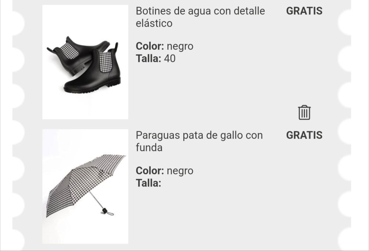 ¡Aprovecha el código de descuento y consigue botines y paraguas GRATIS al comprar por 20€ o más! ¡Además, disfruta de la promoción 2X1 en la web!