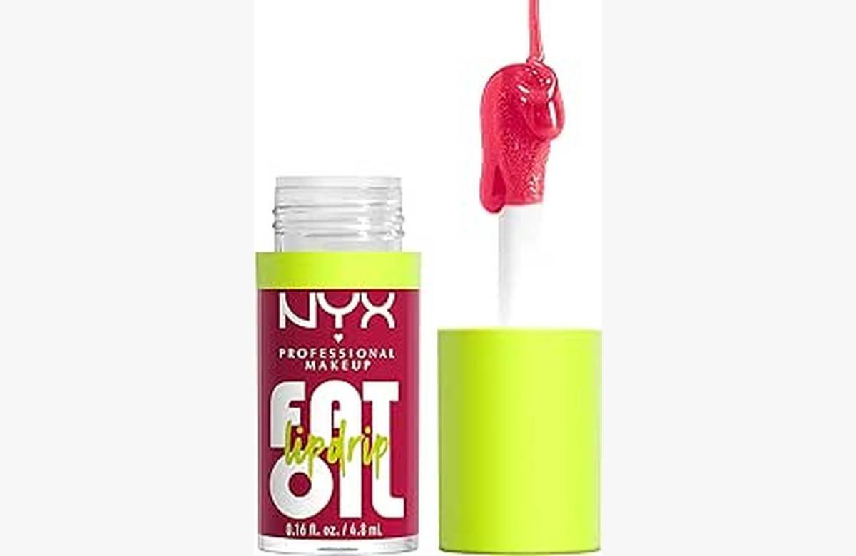 Consigue labios hidratados durante 12 horas con el sorprendente aceite Labia de NYX Professional Makeup. No te pierdas el tono Newsfeed.