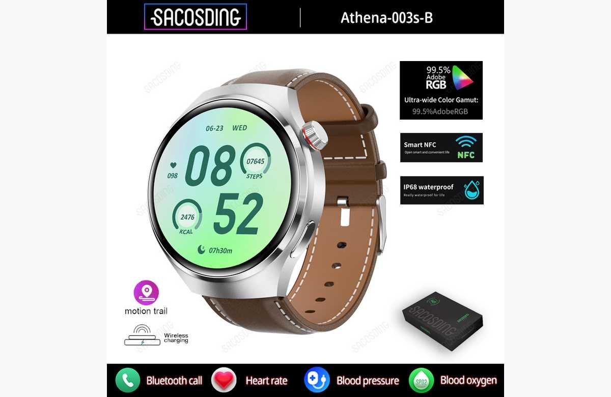 Huawei Smartwatch: La última revolución en tecnología para hombre, ¡despierta tu estilo y salud hoy mismo!