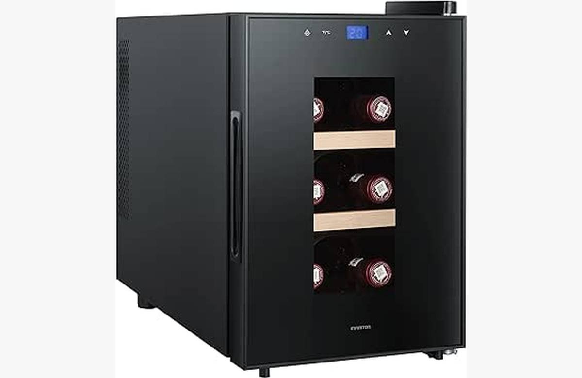 ¡Mantén tus vinos perfectos con la elegancia de la vinoteca Infiniton WCL-6B!