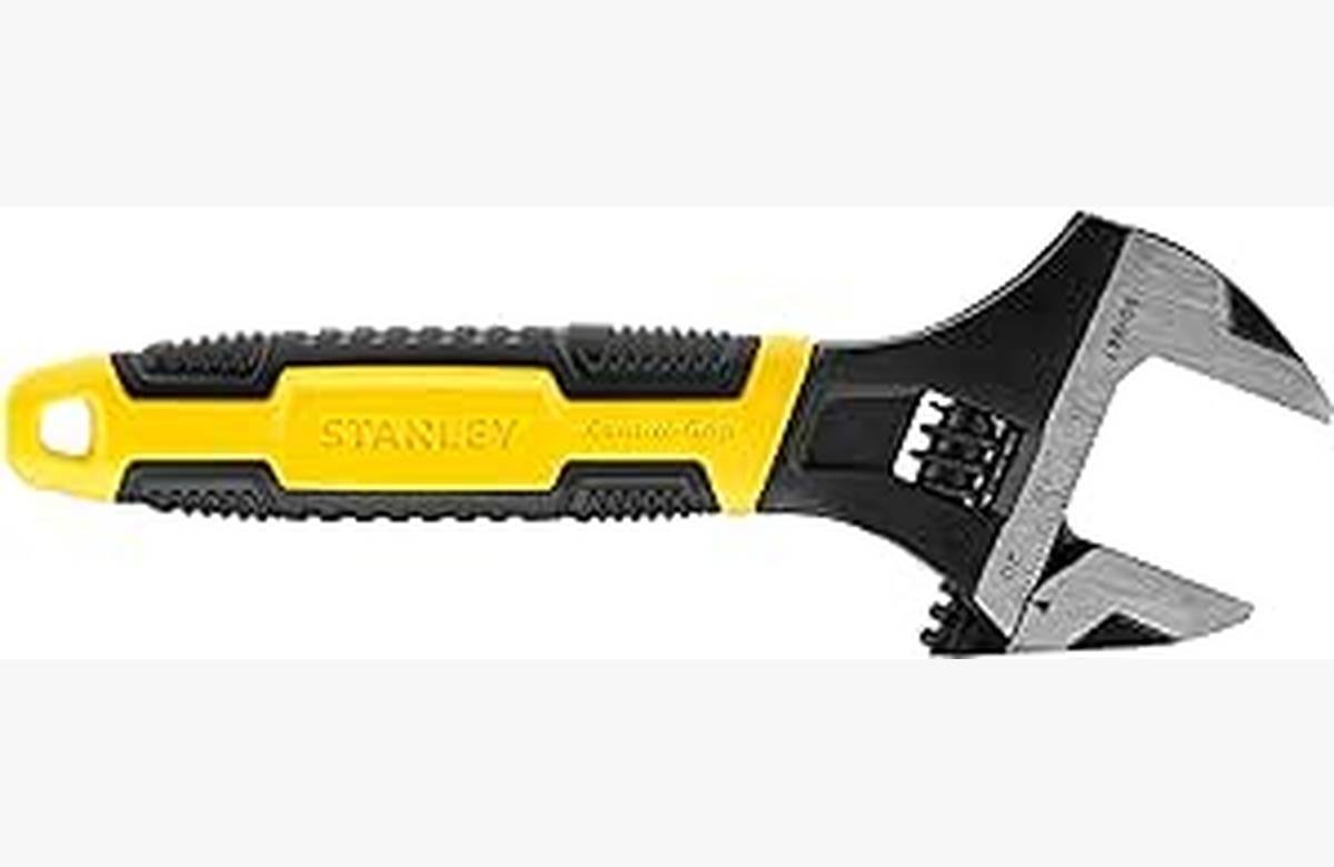 Ahorra un 50% en la llave ajustable MAXSTEEL de Stanley para tus proyectos de bricolaje ¡Compra ahora y no te arrepentirás!