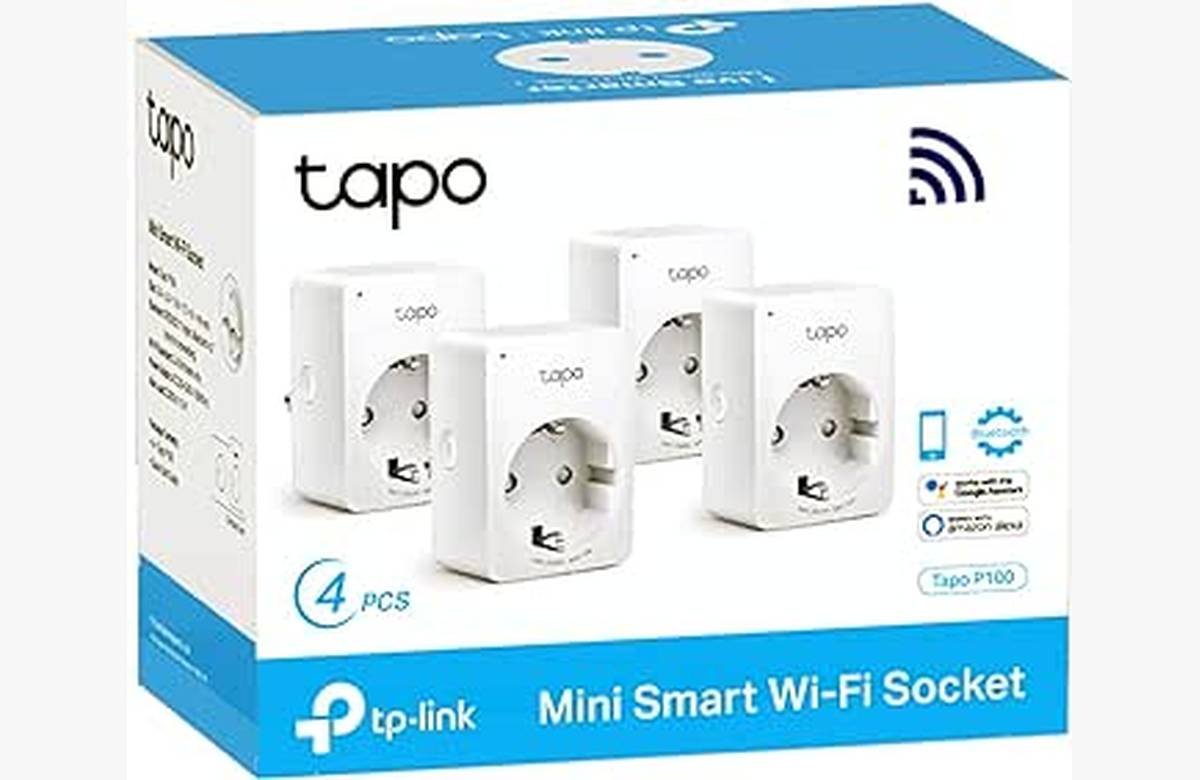 ¡Ahorra tiempo y dinero con este increíble 4-Pack de enchufes TP-Link Tapo P100!