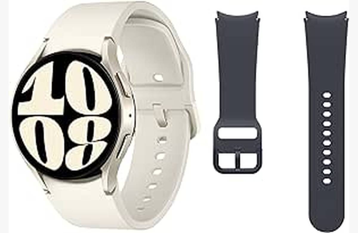 ¡Aprovecha la ganga del Samsung Galaxy Watch6 4G LTE + Correa de recambio en color dorado!