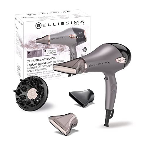 ¡Secador de pelo Bellissima Imetec Ceramic con 2300W y difusor cerámico a precio irresistible, solo por tiempo limitado!