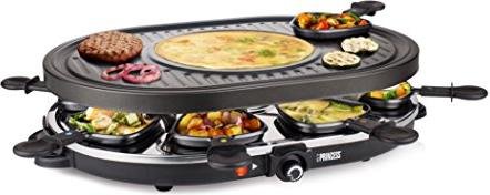 Aprovecha el increíble descuento en la raclette y parrilla Princess para 8 personas