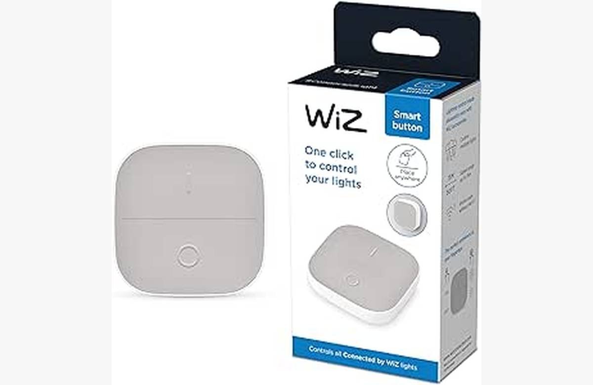 WiZ – El botón inteligente portátil que convertirá tu hogar en un paraíso tecnológico