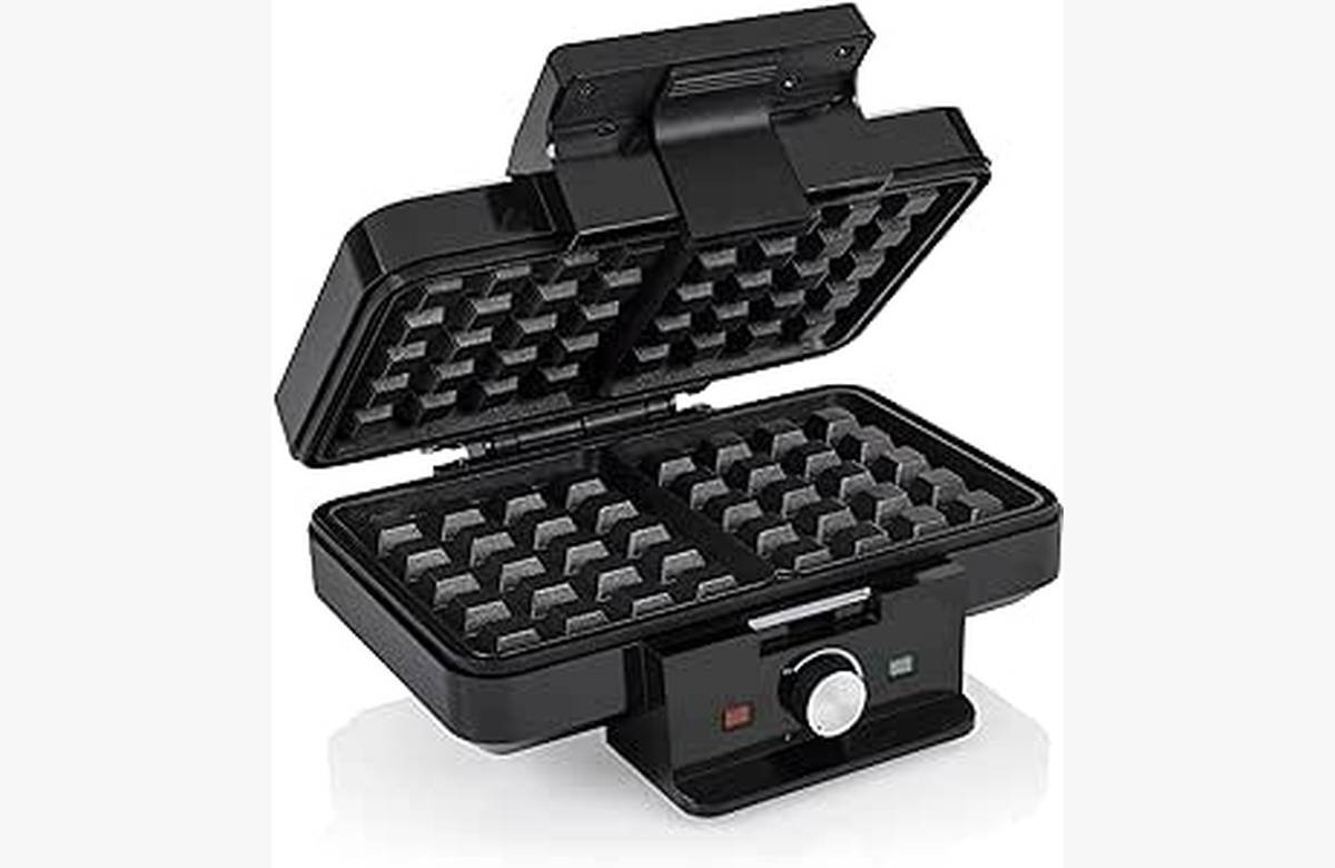 Prepara deliciosos gofres en minutos con nuestra segura gofrera de 1000W ¡Compra ahora y disfruta de esta oferta única!