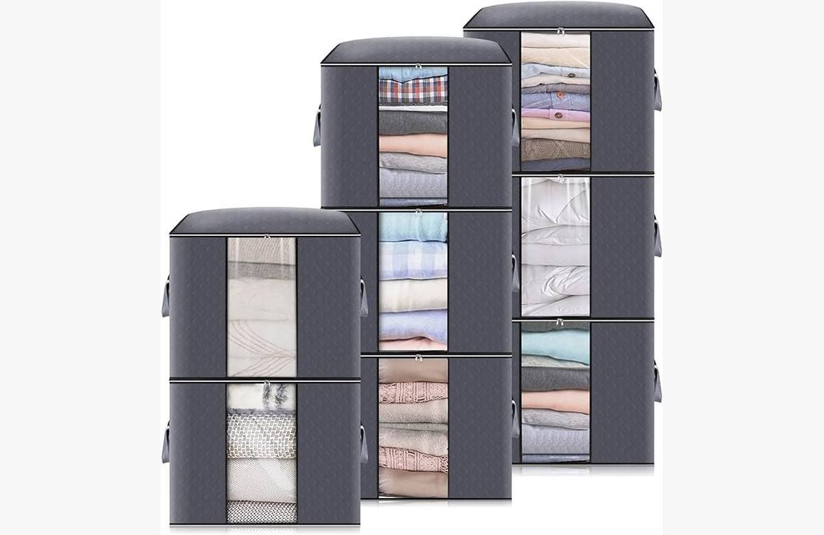 ¡Aprovecha esta oferta única! Ahorra espacio y ordena tus textiles con GARPROVM: 80L de almacenamiento por solo 18,84€.