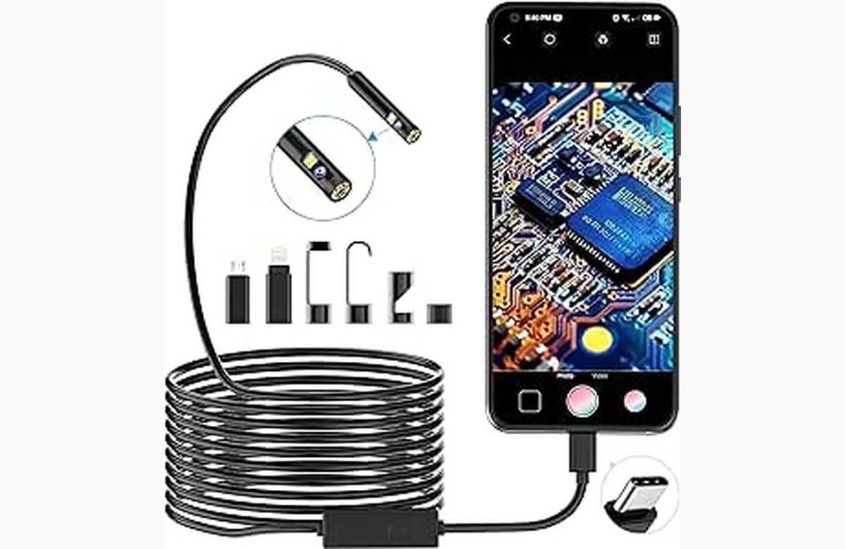 Increíble oferta: cámara de inspección de doble lente ¡Ahorra un 60%!