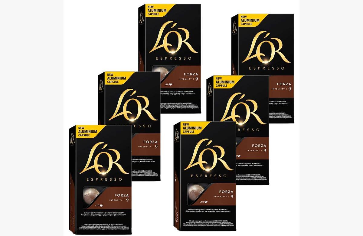 ¡Consigue tus capsulas de aluminio Forza L’OR compatibles con NESPRESSO al mejor precio!