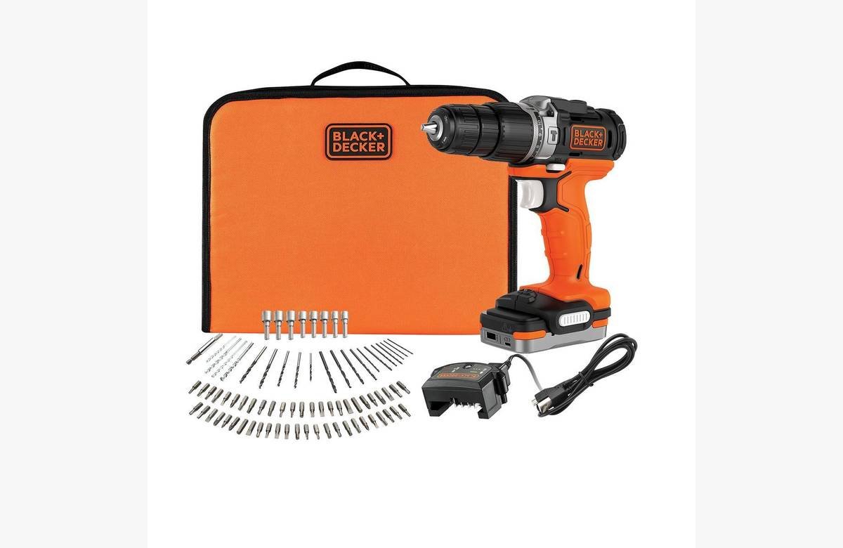 ¡Potente taladro percutor Black and Decker 12V con batería de litio y cable USB! ¡Aprovecha esta increíble oferta ahora!